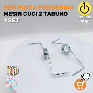 Per Penutup / Per Mesin Cuci Pintu Pengering 2 Tabung (1 SET)