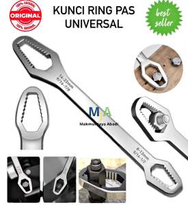 ( BISA COD ) PROMO Kunci Pas Ring Universal / Universal Double Head Wrench / Kunci Ring / Perkakas / Kunci Ring Serbaguna / Kunci Pas Motor Mobil Sepeda / Kunci Ring Multi