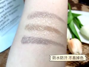 Biya Liquid Eyebrow Pencil Waterproof Ultra Fine Nib Eyebrow Pencil Sweat Resistant Eyeliner Pen