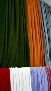 Kain Jersey Glosir Ecer Kiloan Murah Untuk Hijab Kerudung Gamis Lejing Span Manset Inner Daleman
