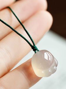 Charming Natural Crystal Ice Age Cat Claw Necklace for Women and Girls Cute Jewelry Pendant Fashionable National Wind Design
