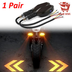 Universal Motorcycle LED Turn Signal Light Color Projection Lamp Flowing Flash Indicator