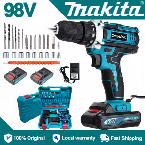 Cordless Drill Heavy Duty Brushless Electric Drill Set On Sale Original Hand Drill Cordless Drill Impact Wireless Hammer Drill 288V Japan Made Power Tool Electric Screwdriver Motorcycle Repair Tools