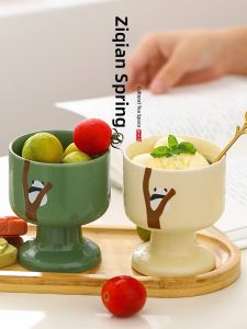 Panda Design Ice Cream Cup