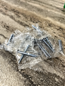 10 PACKETS SWITCH SOCKET SCREW FOR ELECTRICAL PVC/METAL BASE PHILIP HEAD