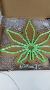 ป้ายไฟนีออนพร้อมไฟ LED สีสันสดใส ตกแต่งร้าน ไฟฟ้า 220V