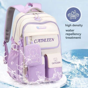 Childrens School Bag Cute girls waterproof large capacity  Kids School Bag for grades 1-6 Backpacks