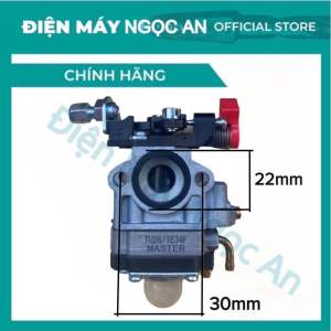 Chế Hoà Khí Máy Cắt Cỏ YINBA - Master Le Đỏ Tự Động Bình Xăng Con Máy Cắt Cỏ 2 Thì 260/330