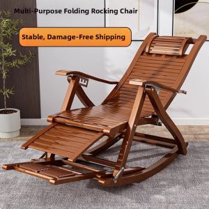 Comfortable Bamboo Folding Lounge Chair
