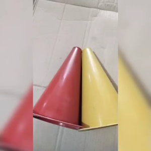 Cone Kerucut KECIL Tinggi 25 cm Pembatas Jalan Latihan Futsal Olahraga 25CM Plastik Lentur Tidak Mudah Pecah untuk Sepakbola Lari Sepeda
