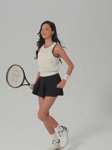 Wilson Women Duvall Racerback Knit Tank WW00524531GYC Official Store