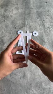 ป้ายห้องน้ำสวย WM สัญลักษณ์ห้องน้ำชายหญิง ป้ายห้องน้ำอะคริลิค สไตล์โมเดิร์น มินิมอล ลอฟท์Designfac