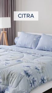 Aloha - Sprei Queen 160x200 Tinggi 20Cm Bantal 2