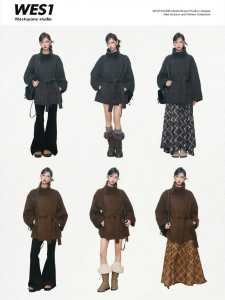 WESTAYONE | High-necked Belted Trench Coat