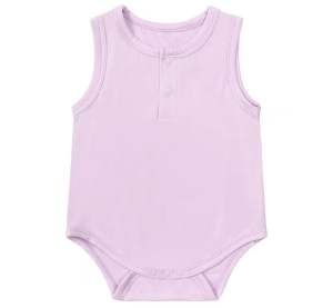 [LIL BUBBA] PREMIUM BAMBOO ONESIE ROMPER BABY CLOTHES SLEEVELESS