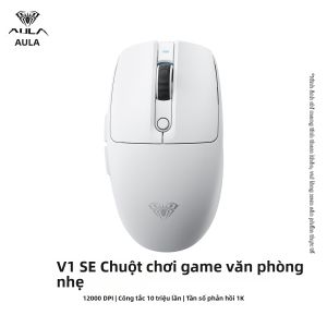 AULA | Chuột Chơi Game Không Dây Bluetooth 3 Chế Độ Nhẹ Ergonomic
