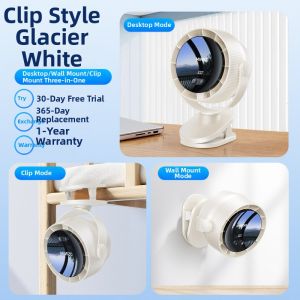 Miniso | Quiet Portable Desk Fan USB Charging Long Battery Life