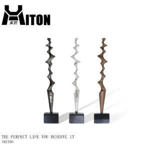 ตกแต่งบ้านโมเดิร์นหรูหรา โมเดลห้องต้นแบบ อุปกรณ์ตกแต่งห้องนั่งเล่น ช่องทางเข้า ตู้กันฝุ่น วัสดุโพลีเอสเตอร์ งานฝีมือครึ่งมือ