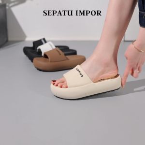 Sepatu Import Jakarta Sendal Slop Wanita Korean Style Anti Slip - LX2045