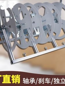 Foldable Wire Reel Holder Electricians Tool for  Cable Unwinding Manual Operation Cable Tool Hand Tools Hardware