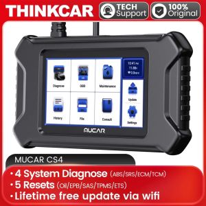 MUCAR CS4 Obd2 Scanner Oil EPB SAS TPMS ETS Reset Automotive Tools Professional 4 System Car Diagnosis