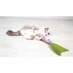 DOGLEMI Cat Toy Fish With Noise Paper (CA-559) # Cat Toy # Mainan Kucing # Random Color