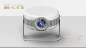 F900/HY300 Ultra HD1080p 4K projector Multimedia Flexible projection Angle Portable laser projector phone Wireless connection Built-in Box speaker