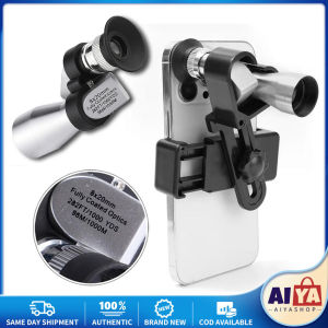 8x20 HD Night Vision Mini Pocket Zoom Monocular Outdoor Portable Telescope for Hunting Camping Mountaineering Hike Birdwatching