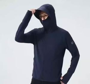 Áo Khoác Thể Thao Nam Siêu Nhẹ Có Mũ Chống Nắng UPF 50+ Thoáng Khí Thích Hợp Cho Hoạt Động Ngoài Trời Cắm Trại Leo Núi Chất Liệu Polyester.