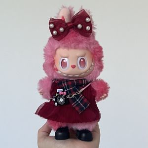 Bộ Quần Áo Labubu 17cm Bằng Cao Su Phong Cách Hoạt Hình Dành Cho Bé Trai Và Bé Gái Bộ Đồ Chơi Thời Trang Dành Cho Các Cô Gái