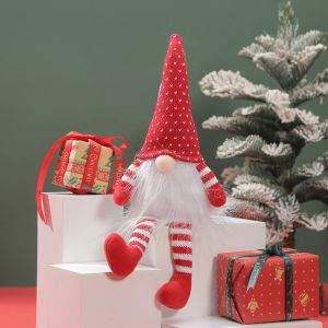 1Pcs Santa Claus Doll Christmas Decoration Xmas Tree Pendant for Home Decor 2026 New Year Party Child Gift Navidad Accessories