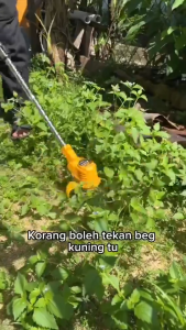 KEELAT KLMD001 Cordless Lawn Mower Push Type Battery Operated Electric Grass Cutter Grass Trimmer