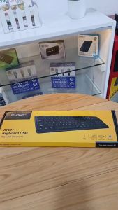 Termurah Keyboard USB R-ONE - Desain Simple & Ramping dengan Tombol Standar - Kompatibel dengan Microsoft Windows