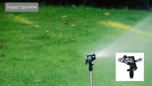 Sprinkler Impact Sprinkler 1/2 inci Impact kincir air Impulse Sprinkler Double Nozzle 1/2 Kincir Air