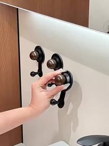 MENGBINFEN | Ghế Treo Khăn Đa Năng Có Cốc Hút Trong Phòng Tắm