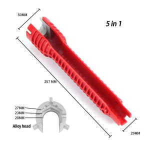 8 In 1 Multifunctional Sink Wrench Water Pipe Faucet Bathroom Installation Special Plumbing Water Heater Spanner Repair Tool