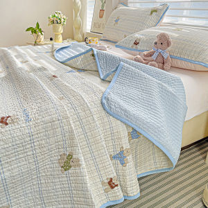 KAMONI | Pure Cotton All-Season Thick Quilted Bed Sheet Set