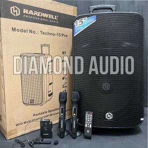 Speaker portable hardwell techno 15 pro original 15 inch speaker bluetooth