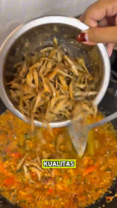 Boembu - Sambal Teri Jengki Kering Udang 150gr