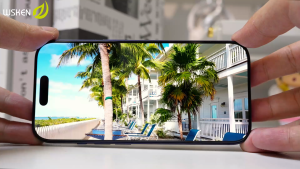 WSKEN Tempered Glass For iP18ProMax/18Pro/17Pro/16/15/14/13Series Full Coverage Screen Protector Film Easy install