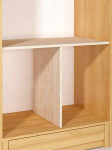 Multifunctional No-Drill Wardrobe Shelf Divider