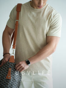 UBV | Pure Cotton Texture Sports Leisure T-Shirt