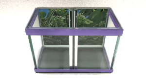 Aquarium Mini Malis 2 Kompartemen - Tahan Air Kuat Warna Camouflage untuk Ikan Cupang