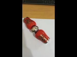 Bandul Bunga Keramik Merah 3/4\\\" - Aksesoris Interior Rumah