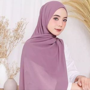 Pashmina Ceruty Baby Doll Premium | Pashmina Ceruty Baby Doll | Kerudung Pashmina Dewasa