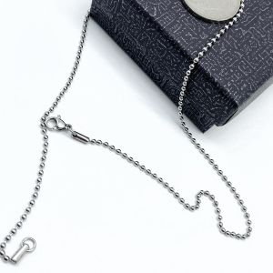 Serpent Head and Beads Stainless Steel Necklace