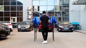 Retractable Tent 3x6 Meter Car Tent Garage Folding Tent Garage Roof Waterproof UV Protection Heavy Duty Outdoor Tent Waterproof with Stand