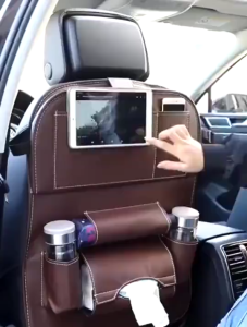 Túi Đựng Đồ Treo Sau Ghế Ô Tô Xe Hơi Chất Liệu Da Cao Cấp