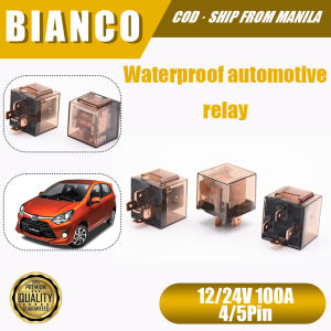 1pc Automotive Relay 12V 100A 5Pin SPDT High Capacity Switching Car Control Device Car Relays DC 24V