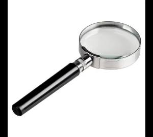Mini 10X Handheld Magnifying Glass 50mm Jewelry Reading Magnifying Glass Loupe For Reading Coins Stamps Kids Seniors Reading